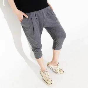 여름바지 보들보들면 7부바지