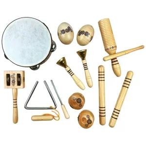 므몽 베이직 원목리듬악기세트 8종 세트