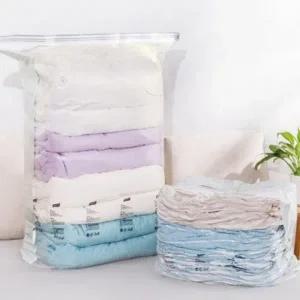 압축팩 압축기필요없는 의류 (대형) 이불팩 여행용 겨울옷 압축비닐 압축정리팩