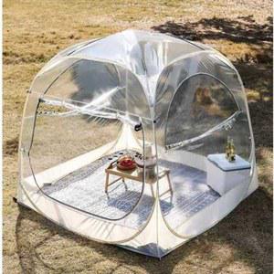 투명돔텐트 원터치 비닐텐트 비닐 버블 정자 투명이글루