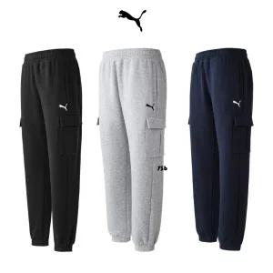 25년F/W푸마 남성 플리스카고조거 운동복 트레이닝 츄리닝바지 학생운동복 주머니