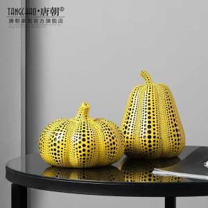 팝아트 쿠사마야요이 인테리어 호박 오브제 소품