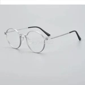  일본안경테 빅사이즈 150mm 티타늄 빈티지 남성 테