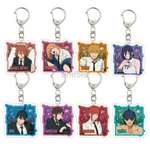  체인소맨키링 레제 마키마 파워 아키 코베니 빔 덴지 아크릴 키링