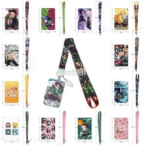  귀멸의칼날 카드목걸이 귀칼 기유 무이치로 이노스케 젠이츠 네즈코 카드 스트랩 케이스