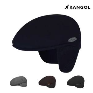 캉골 Kangol Wool 504 이어플랩 헌팅캡 클래식 귀마개 모자 남성 베레모