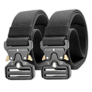 원터치 벨트 미군 밀리터리룩 군인 군용 작업복 캐쥬얼 면