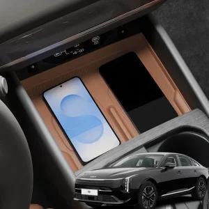 지파츠 더뉴 K8 GL3 페이스리프트 무선충전패드 커버 논슬립 친환경 실리콘 소재