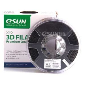 ESUN 3D 프린터 필라멘트 고품질 저수축 ABS 플러스 1필라멘트 블랙 카본 나일론 EPACF 소모품