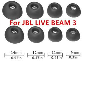 jbl호환 LIVE BUDS 3 및 Live Beam 3용 실리콘 이어폰 케이스 8개  인이어 블루투스 이어캡 패드  이어팁