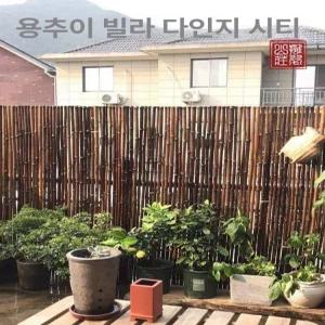 목재휀스 방부목 울타리 전원주택