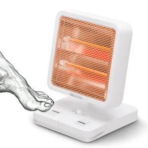 좌우회전 미니 석영관 발난로 소형 전기히터