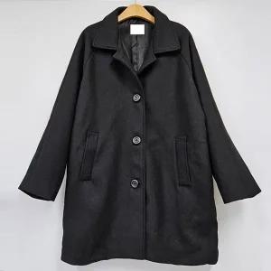 [하프클럽/]빅사이즈 511 룸이즈케시미어싱글코트 DIRT448