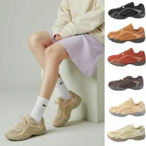 [백화점판] 휠라 에샤페LX 25FW 초코 올리브 말차 스니커즈 운동화