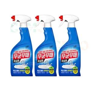 무균무때 욕실용 900ml 3개 화장실청소 세정제 살균제