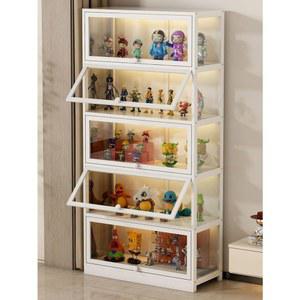 피규어장식장 투명 피규어 그린 60 디스플레이 3개 1단 다용도 유리 박스
