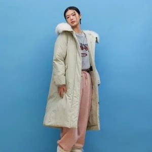 [LAP]탈착 퍼 벨티드 롱패딩 AQ4PDA70_s