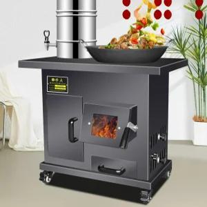 올원픽 가정용화목보일러 나무 무연 난방 보일러 난로
