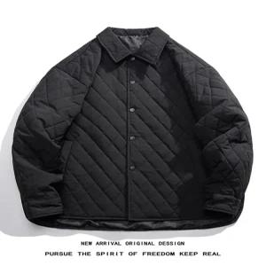 패딩남방 캐주얼 겨울 퀼팅 아우터형 누빔 오버핏