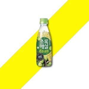 웅진 초록매실 스파클링 제로 350ml 24개