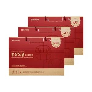 종근당건강 홍삼녹용 프리미엄 50ml 30포 3개/mj