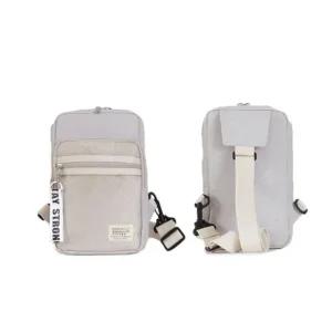 [라일리] Rly 학생 초등학생 미니 핸드폰 슬링백 가방 베이지