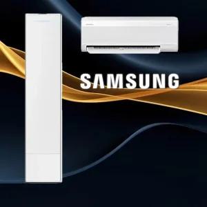 삼성 비스포크 AI 무풍 콤보 갤러리 청정 투인원 에어컨 AF80F17D22WRT 인버터 절전형 17평+6평