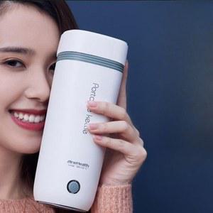 전기보온병 휴대용 접이식 가열 사이즈 있는 수프 세이지 전기주전자 기숙사