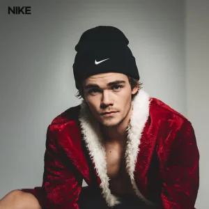 나이키 피크 스우시 러닝 등산 방한 겨울 비니 모자 HF0187-010