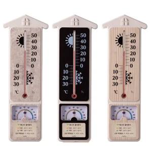 국산 플라이토 힐링홈 아날로그 온습도계 34cm