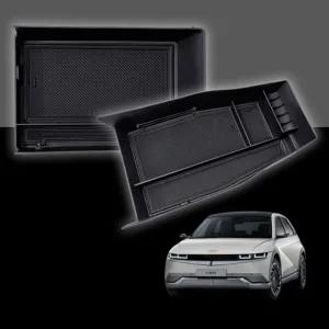 아트로마 콘솔트레이 아이오닉5적용자동차수납용품 차량용 차량함 차량대 정리함 프리미엄 동전 수납함 박