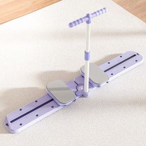 Swetafx 스키 머신, 시뮬레이션 트레이너, 연습, 다리 골반 바닥 근육 운동을 위한 운동 장비, 미끄럼 방지 페달 및 팔걸이가 있는 전신 유산소 운동, 600파운드 용량