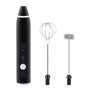 무선 휴대용 전동 USB충전 미니 우유거품기 강력