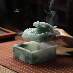 옥쇄 용도장 재떨이 고급 대형 재털이