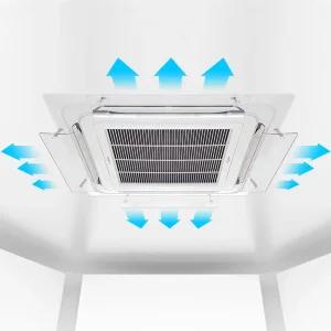 에어컨바람막이 천장형 4way 시스템 가림막간편청소 냉난방비절약 공기순환 반영구사용 가드 풍향조절 간편