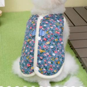 반려견옷 패딩 겨울옷 기모 실내복 방한복 따뜻한 조끼