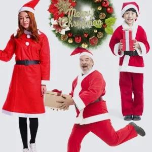 (선택 성인남자산타복(XTS0754))헬프그린 크리스마스 산타옷 풀셋트 어린이집 교회 남녀노소 산타클로스복