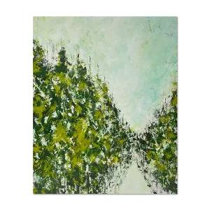 카페 개업선물 유화 풍경화 액자 벽장식 인테리어그림 (50x60cm)