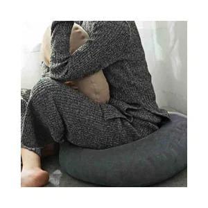 루미나D 원형 대형 55cm 쿠션 방석 식탁 의자 사무실