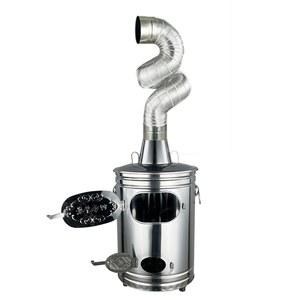 스텐 소각로 화로 농막 공사 마당 굴뚝+배기관 스토브 연탄 1. 불멍화로대 폐지 소각