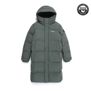 내셔널지오그래픽 N254UDW860 카이만 프로 롱기장 구스다운 점퍼 KHAKI