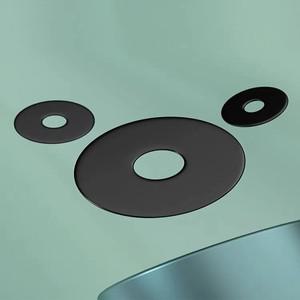 DIN9021 GB96 블랙  8.8 강철 대형 오버사이즈 넓은 평와셔 플레인 개스킷