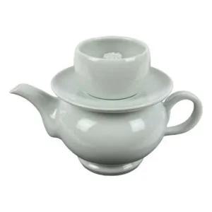 백자 주전자받침 계영배 절주배 술잔 계영배 술잔 주기 찻잔 절주배 도자기잔 선물