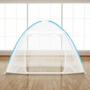 원터치모기장 소 미니 1인용 소형 거실 싱글침대 텐트 침대용모기장 텐트형모기장