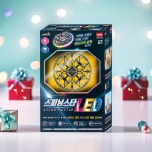 데이비드토이 드론 스피닝스타 LED 실내 연습용 어린이 모션감지 맨손조작 어린이드론