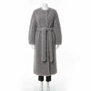 AMI 25FW 시어링 롱 코트  FCO469 LH0061 050)