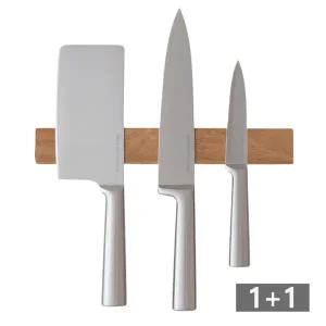 이놀 쉐프마스터 무타공 우드자석 칼걸이 30cm 1+1
