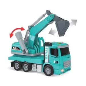 멜로디 사운드 작동완구 자동차 중장비 포크레인