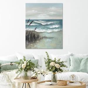 [트리빌리지]고요한 펜션인테리어 바다그림 미술작품 서양화 캔버스액자