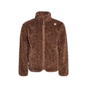 [스파이더]SPYDER 공용 라이프 스타일 플리스 셜파 집업 자켓 FM1SPHWCNFT306U-BRW